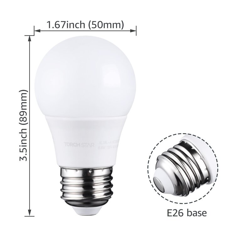 TORCHSTAR TS8013 40 Watt Equivalent A15 E26/Medium (Standard